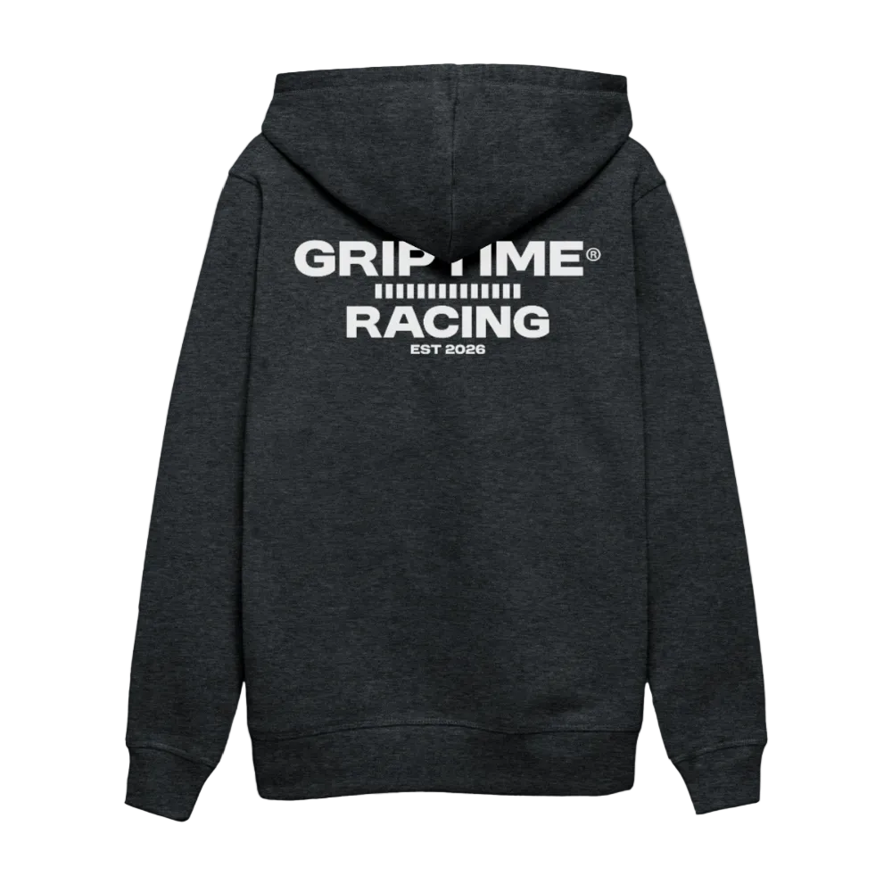 GripTime Bio Hoodie - Dunkelgrau meliert