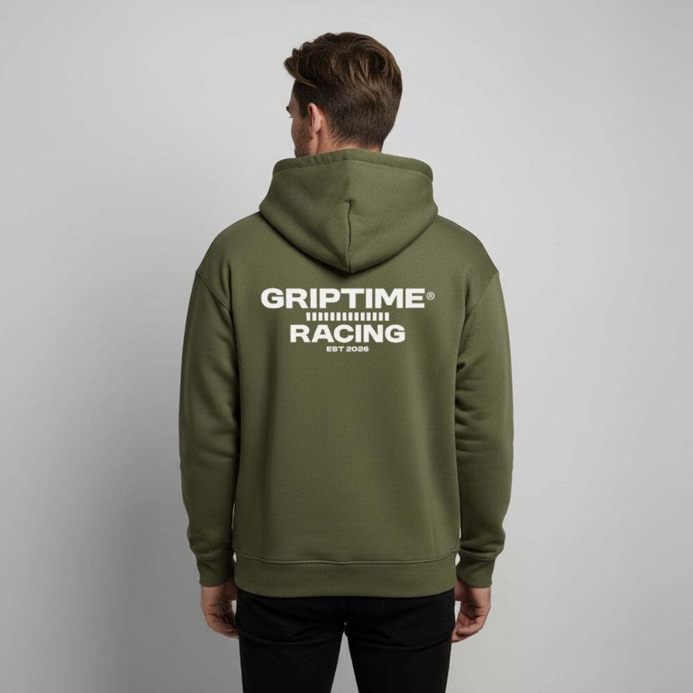 GripTime Oversized Hoodie - Khaki