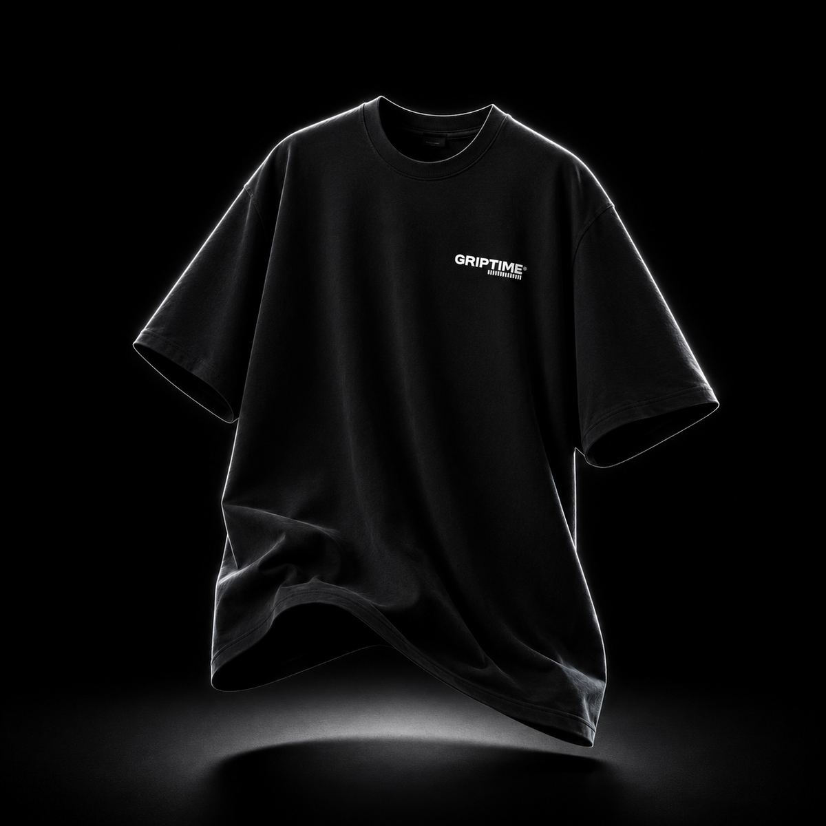 GripTIme Oversized Heavyweight T-Shirt - Schwarz