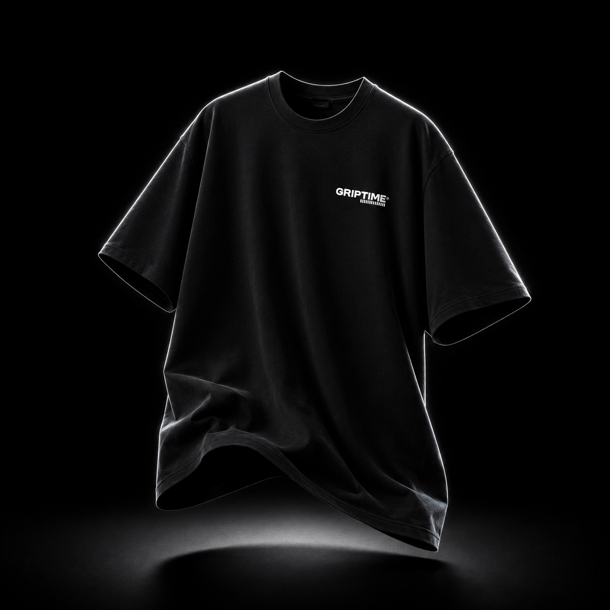 GripTIme Oversized Heavyweight T-Shirt - Schwarz