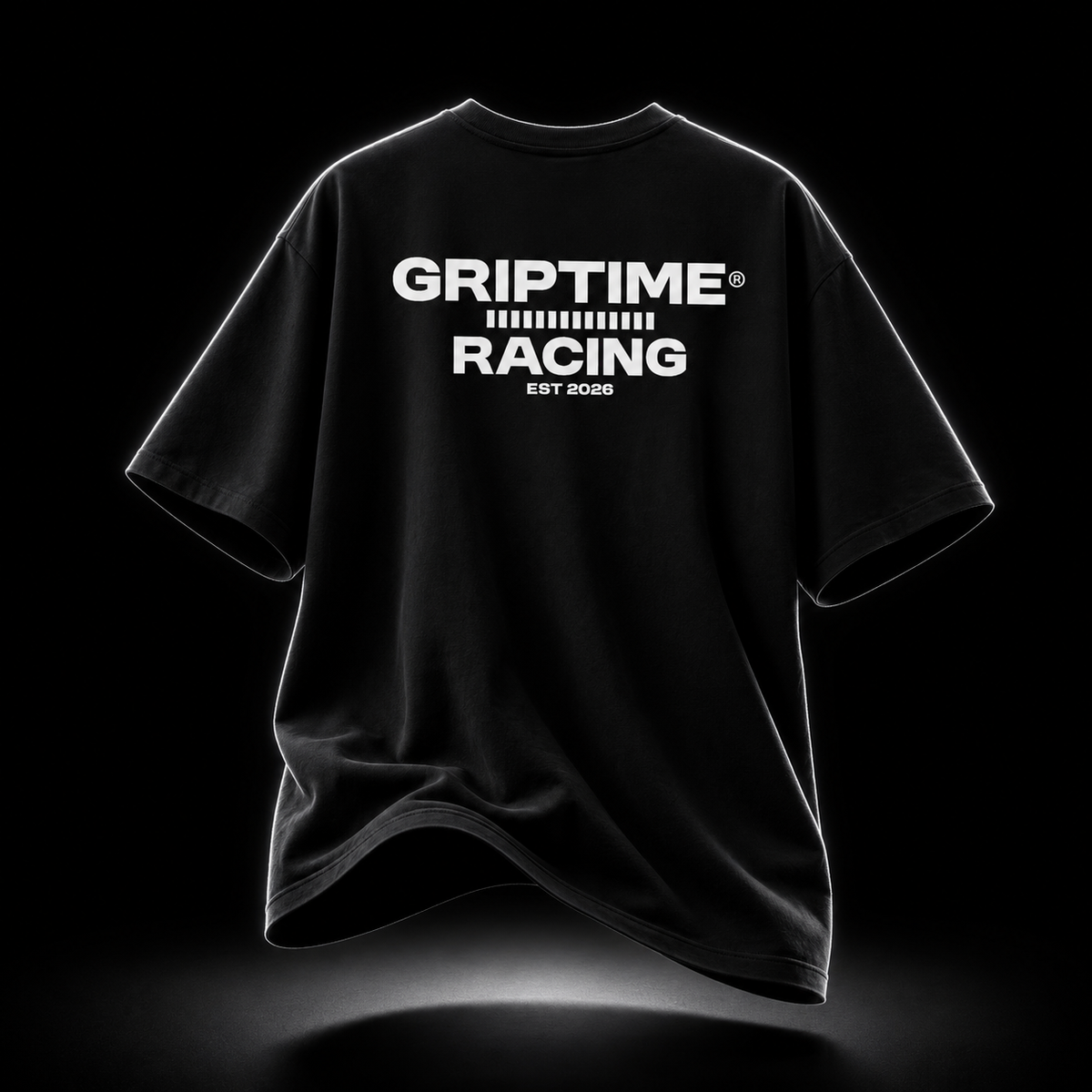 GripTIme Oversized Heavyweight T-Shirt - Schwarz