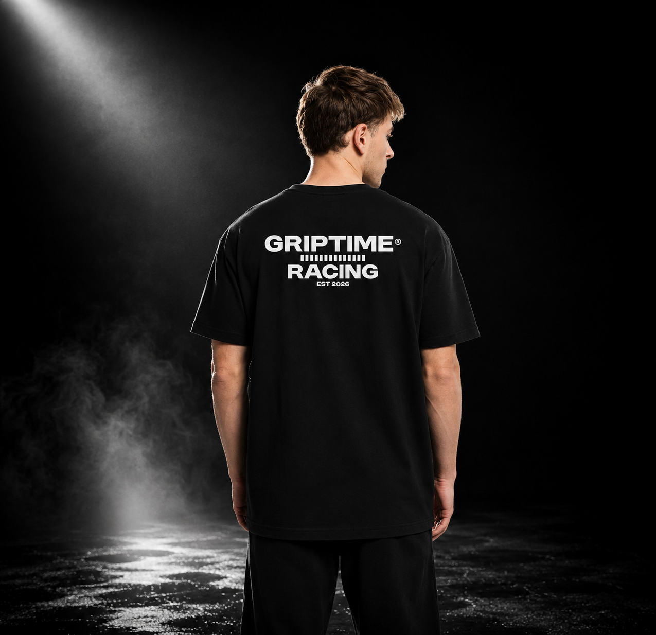 GripTIme Oversized Heavyweight T-Shirt - Schwarz