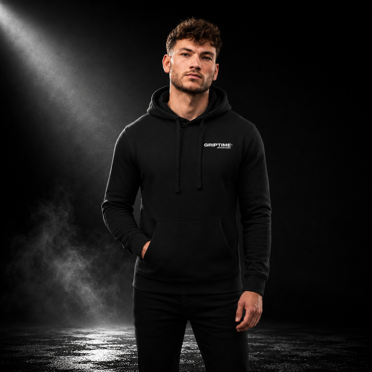 GripTime Bio Hoodie - Schwarz