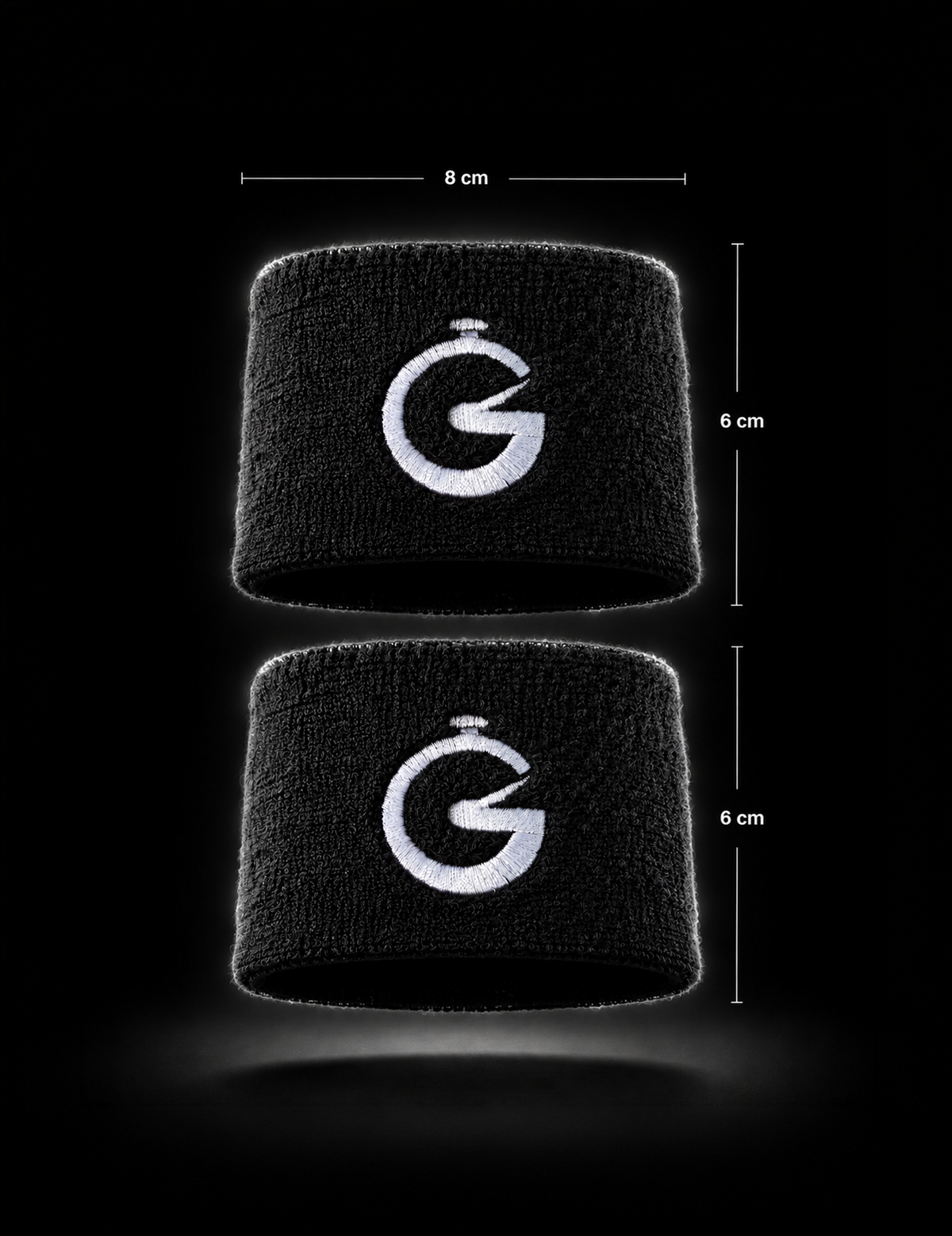 GRIPTIME® Schweißband PACKS Size 8x6