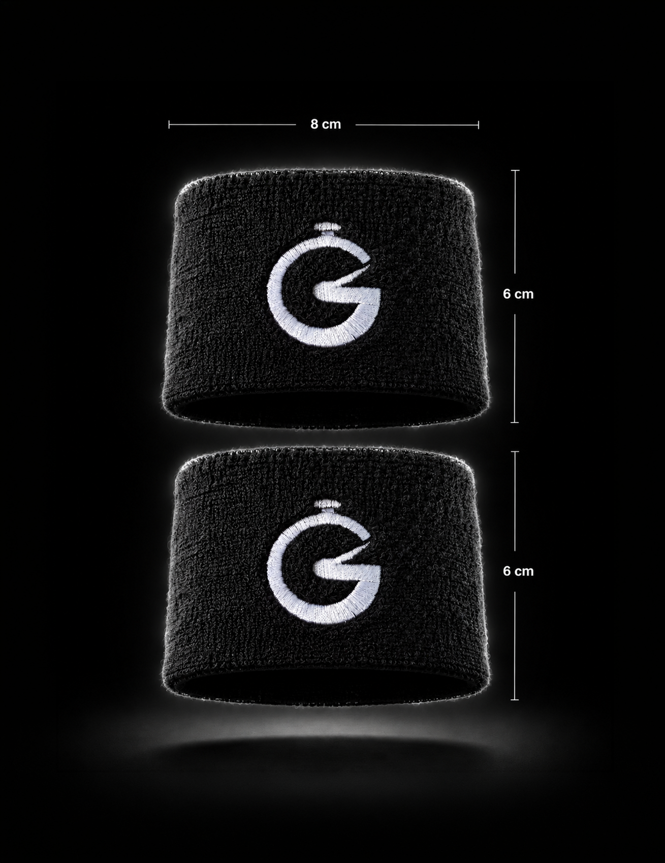 GRIPTIME® Schweißband PACKS Size 8x6